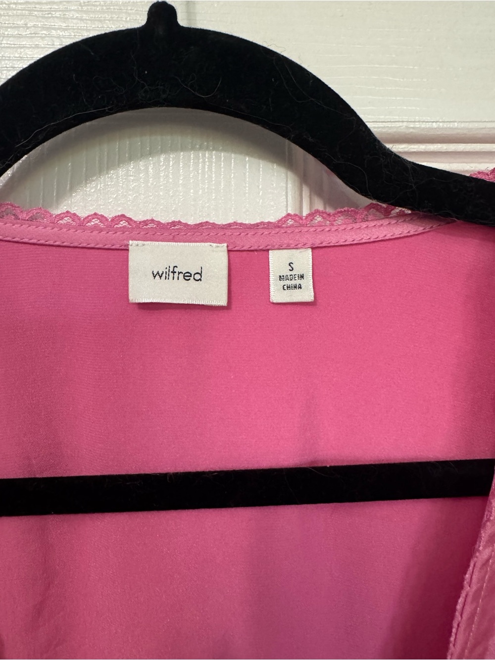 NWT Aritzia Wilfred Mademoiselle Dress Bubble Pink Small - Picture 3 of 6